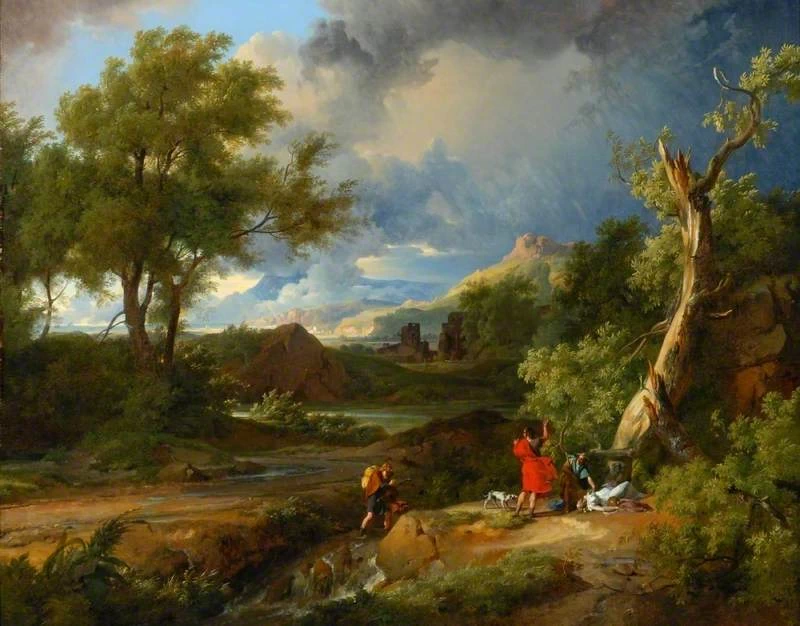Dopo il temporale - Bowes Museum